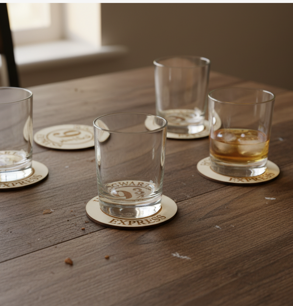 Sottobicchieri Legno 6pz.