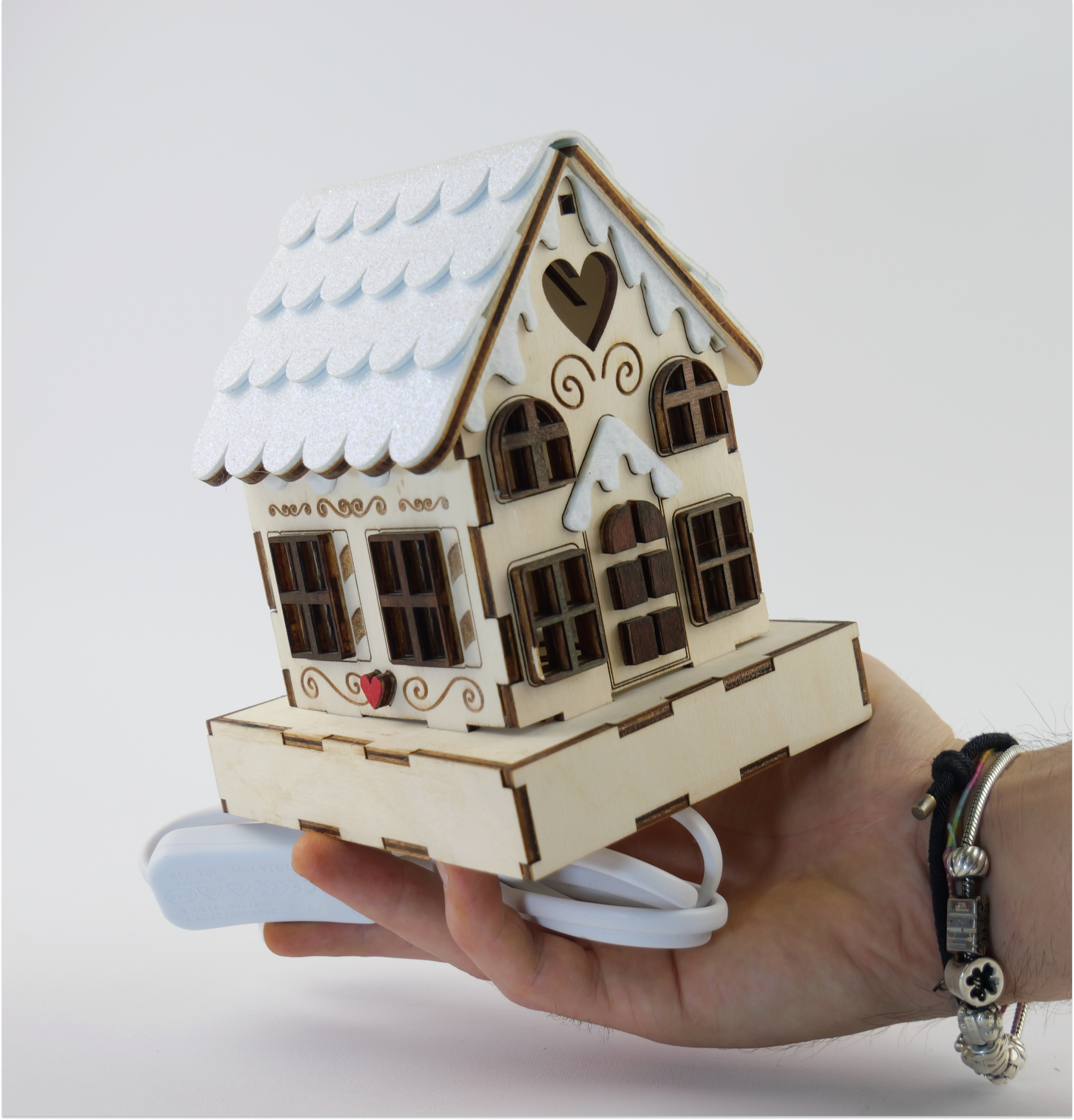 Lampada Casa di Natale