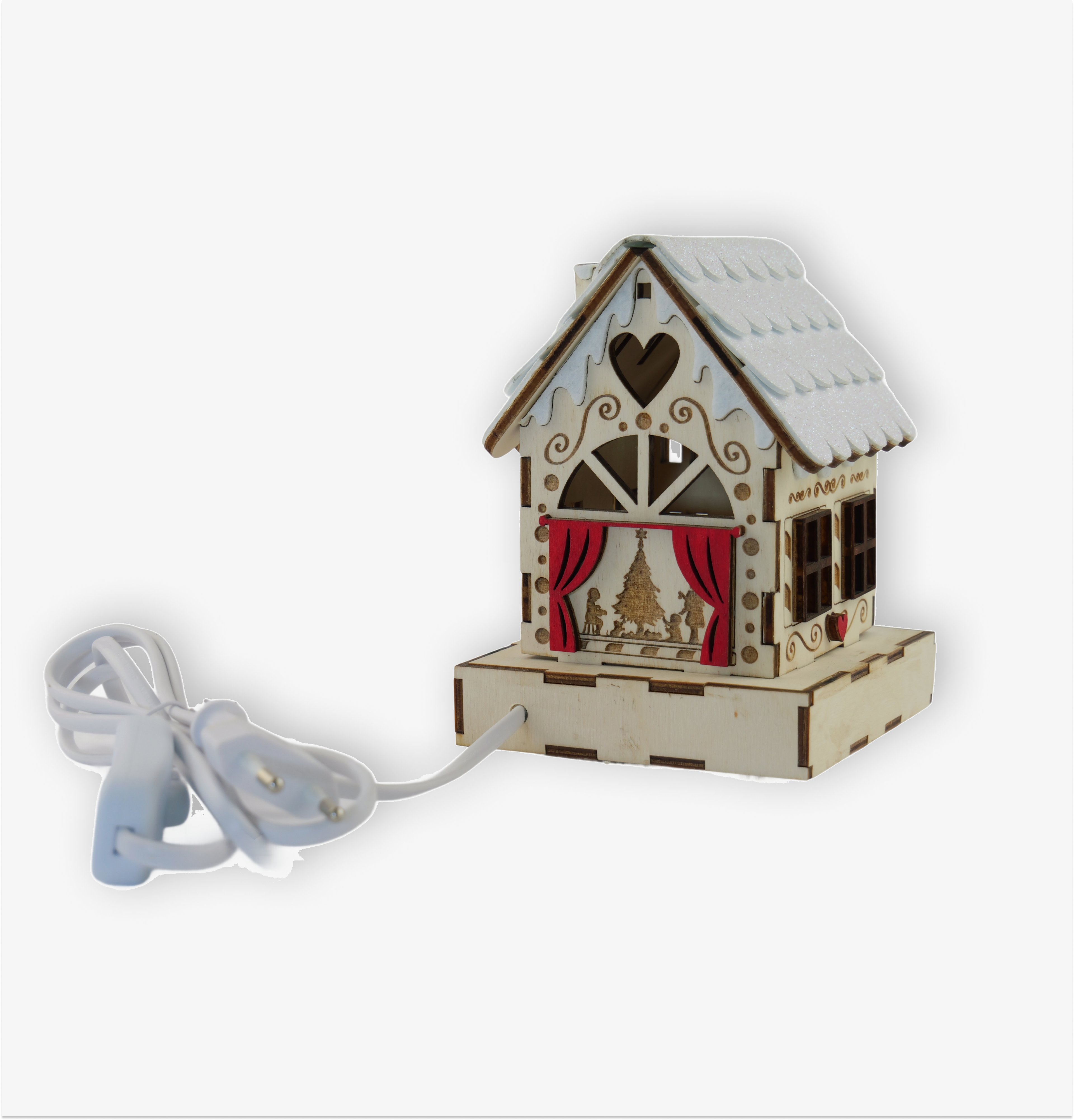 Lampada Casa di Natale