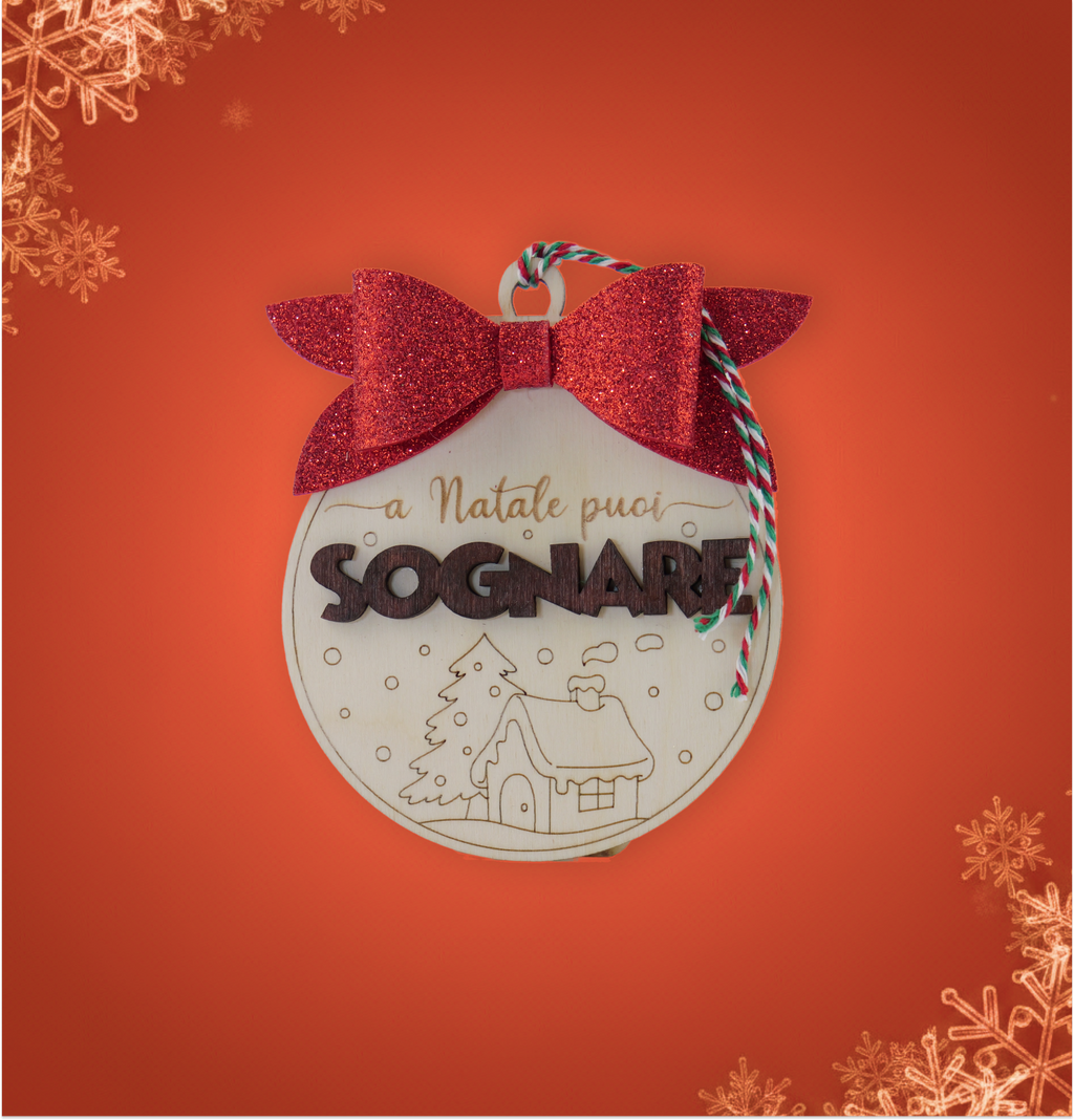 Pallina A Natale puoi...