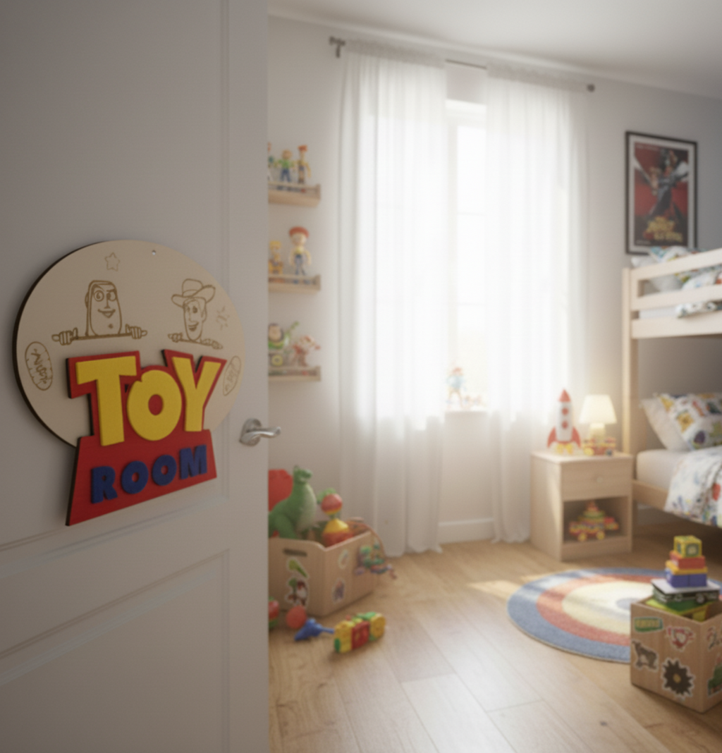 Quadro Toy Room Ovale