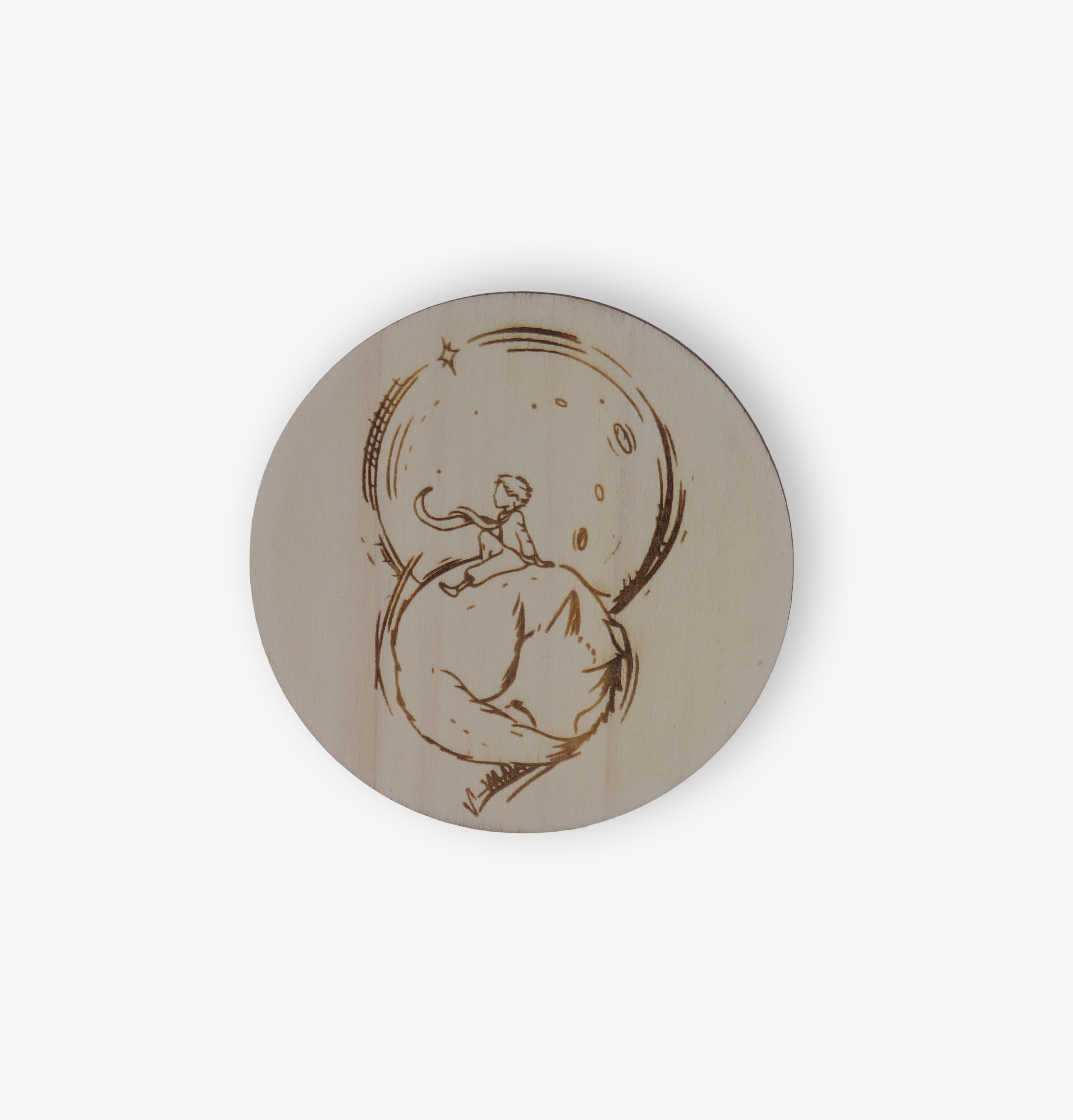 Sottobicchieri Legno 6pz.