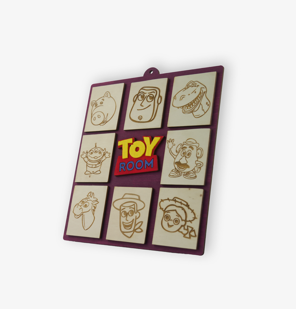 Quadro Toy Room Quadrato