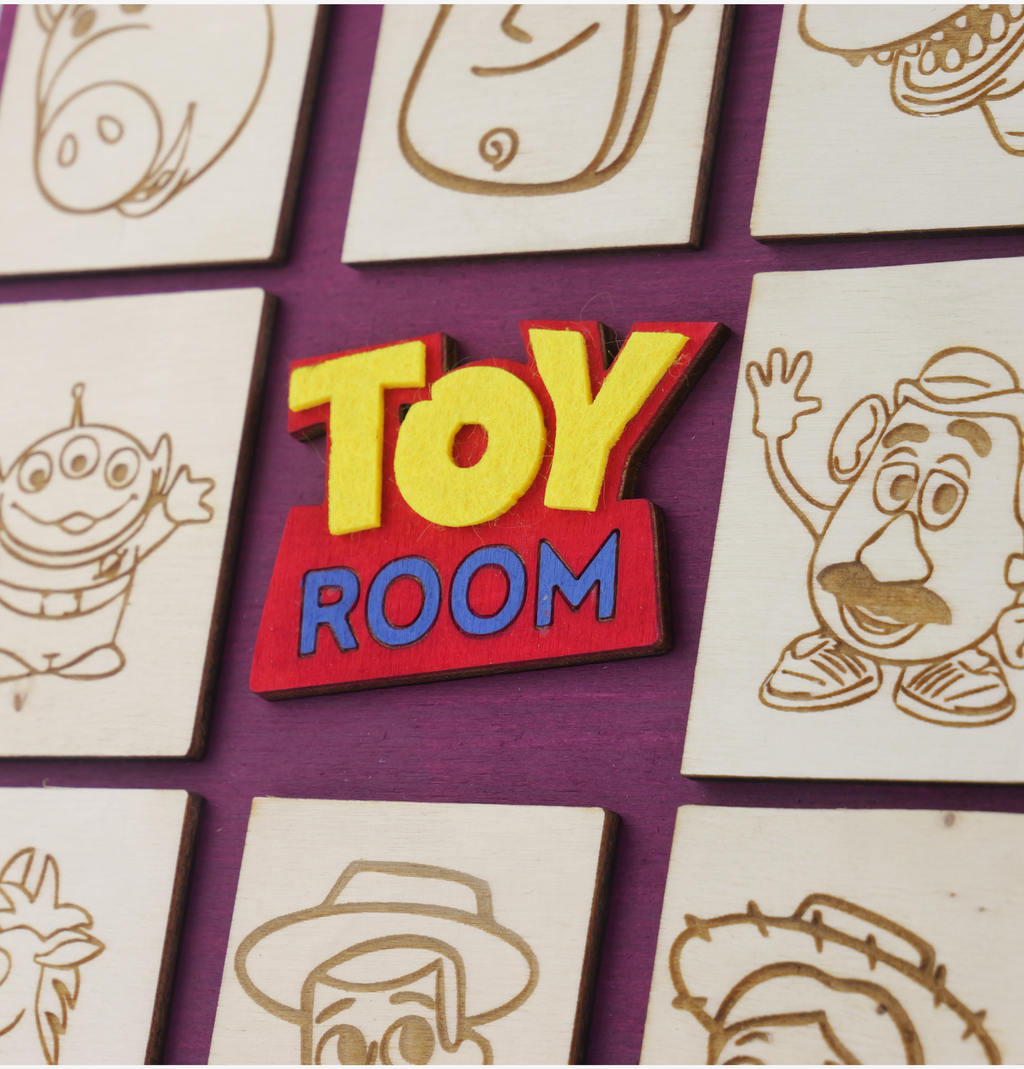 Quadro Toy Room Quadrato