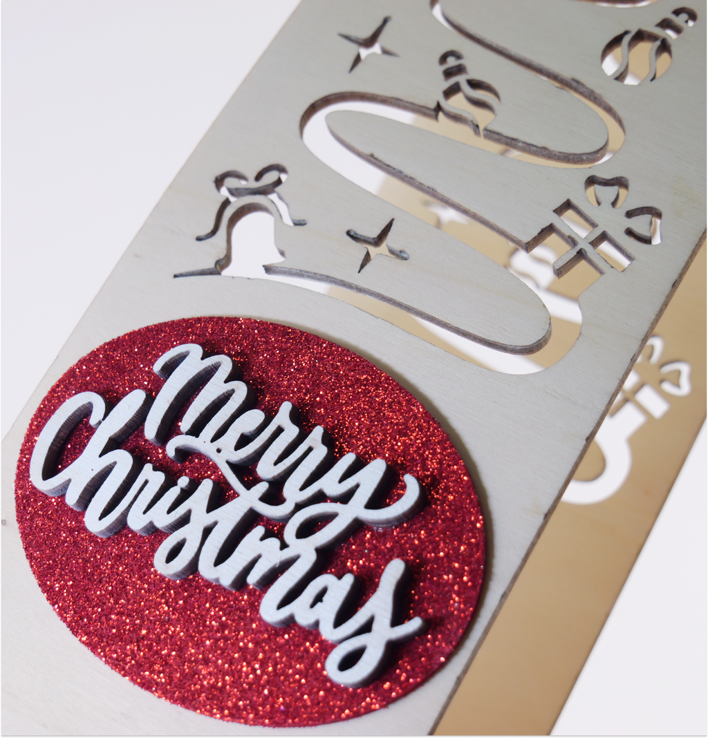 Porta Bottiglia Natalizio