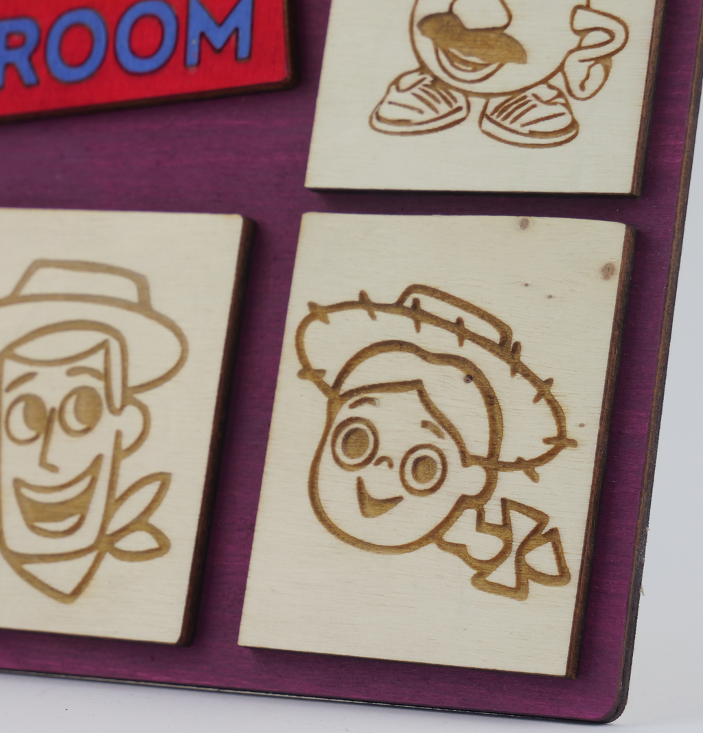 Quadro Toy Room Quadrato